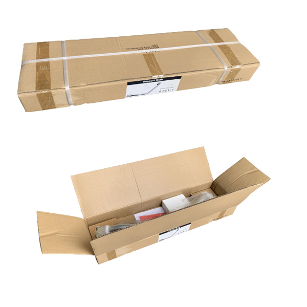 carton packing of 135 angle grab bar