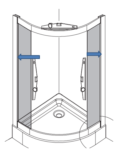 25mm adaption by adjusting the depth of glass inside the profile