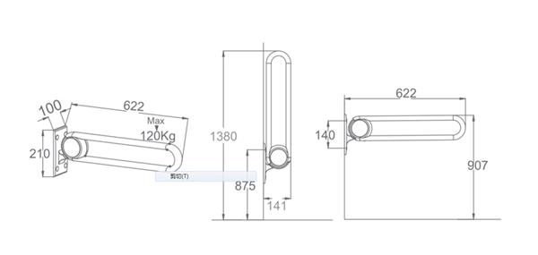 bathroom handrails for elderly