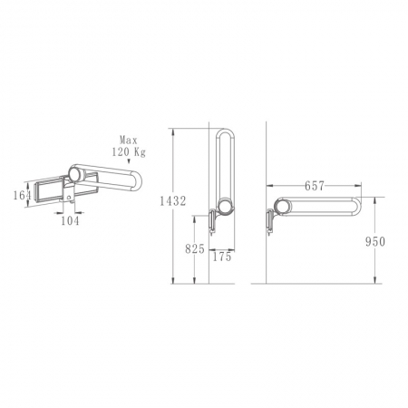 Detachable support arms