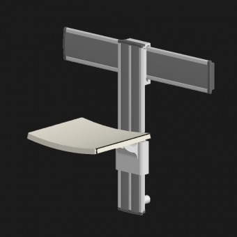 bathroom shower seat wall mounted