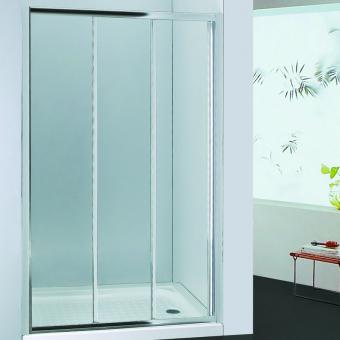 framed tri-sliding door