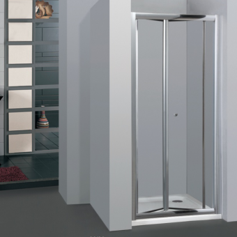 bi fold shower door