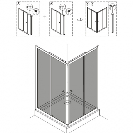 sliding shower doors