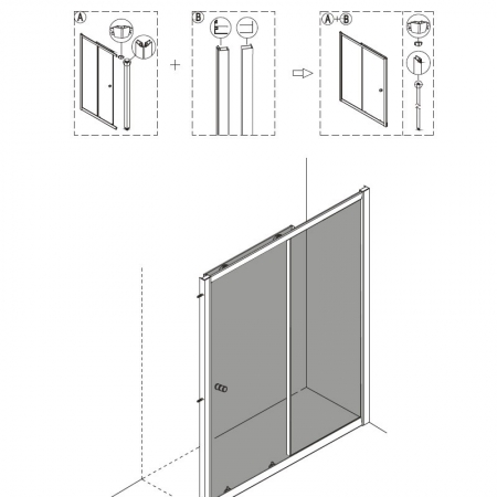 sliding shower doors