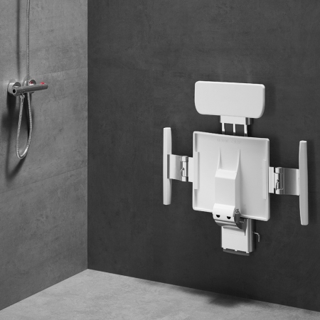 Adjustable Shower Chair with arms