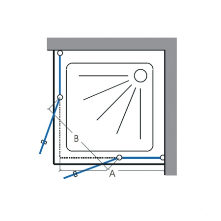 pivot  glass shower enclosures