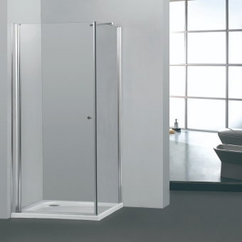 shower door with pivot hinge up and down