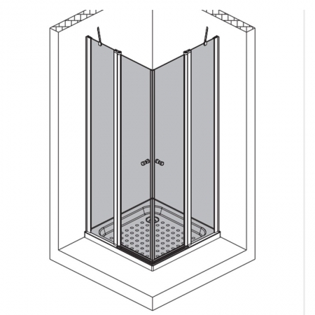 pivot  glass shower enclosures