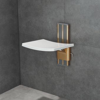 foldable shower seat for bathroom