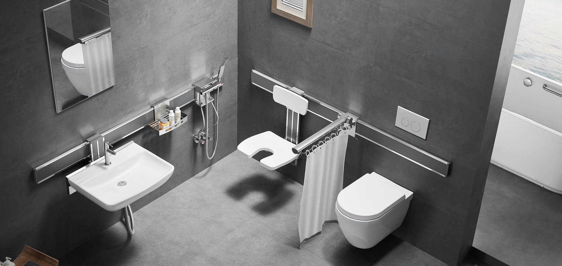 Shower Chairs,Grab Bars,Bathroom Accessories